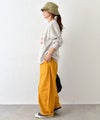 her.｜ワイドスリーブロゴカットソー [[Wide Long Sleeve Tee/2026-1]][C]