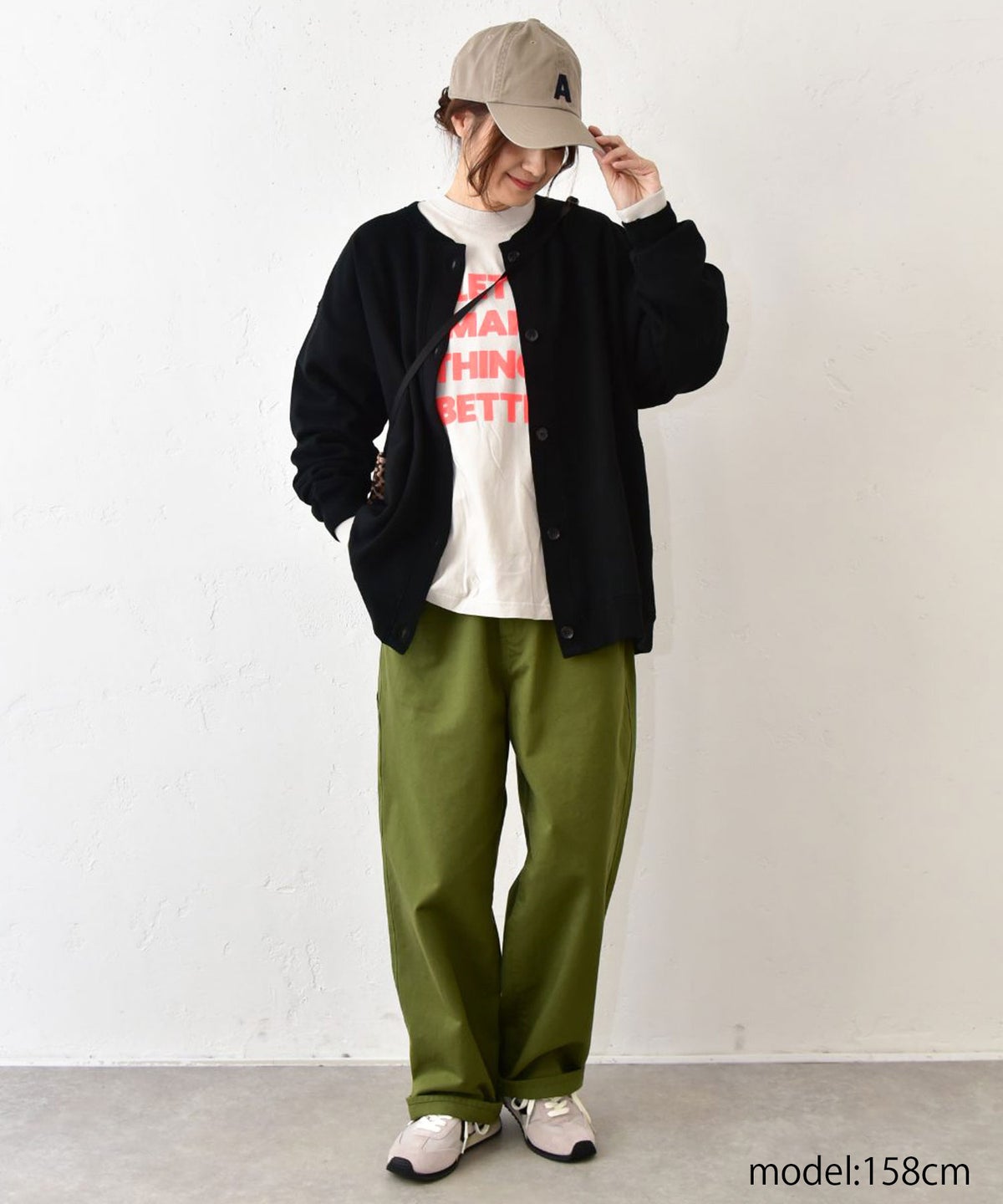 her.｜ワイドスリーブロゴカットソー [[Wide Long Sleeve Tee/2026-1]][C]