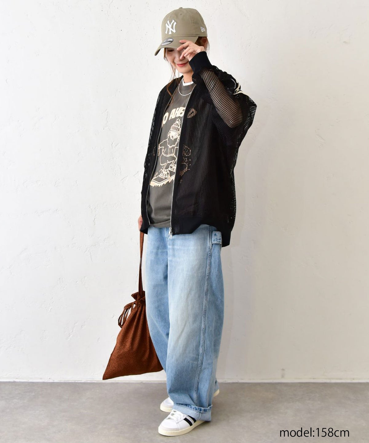 IN THE MARKET｜メッシュジップアップジャンバー [[C-2571]][C]