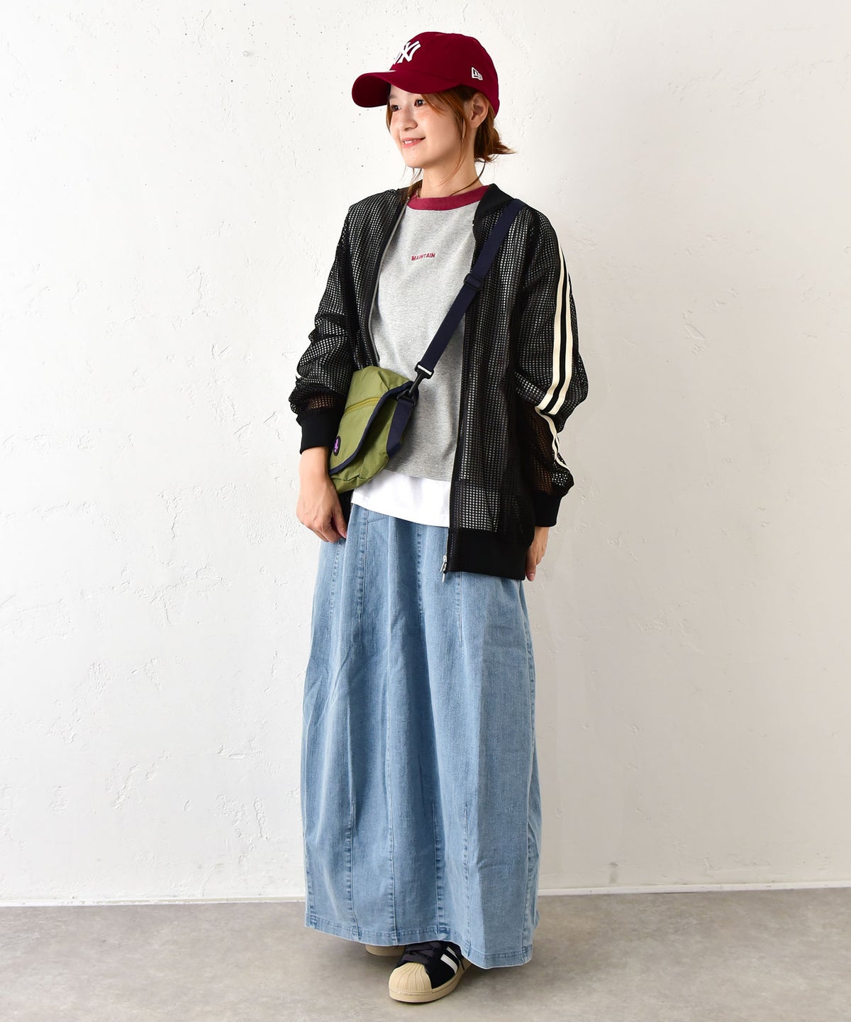 IN THE MARKET｜メッシュジップアップジャンバー [[C-2571]][C]