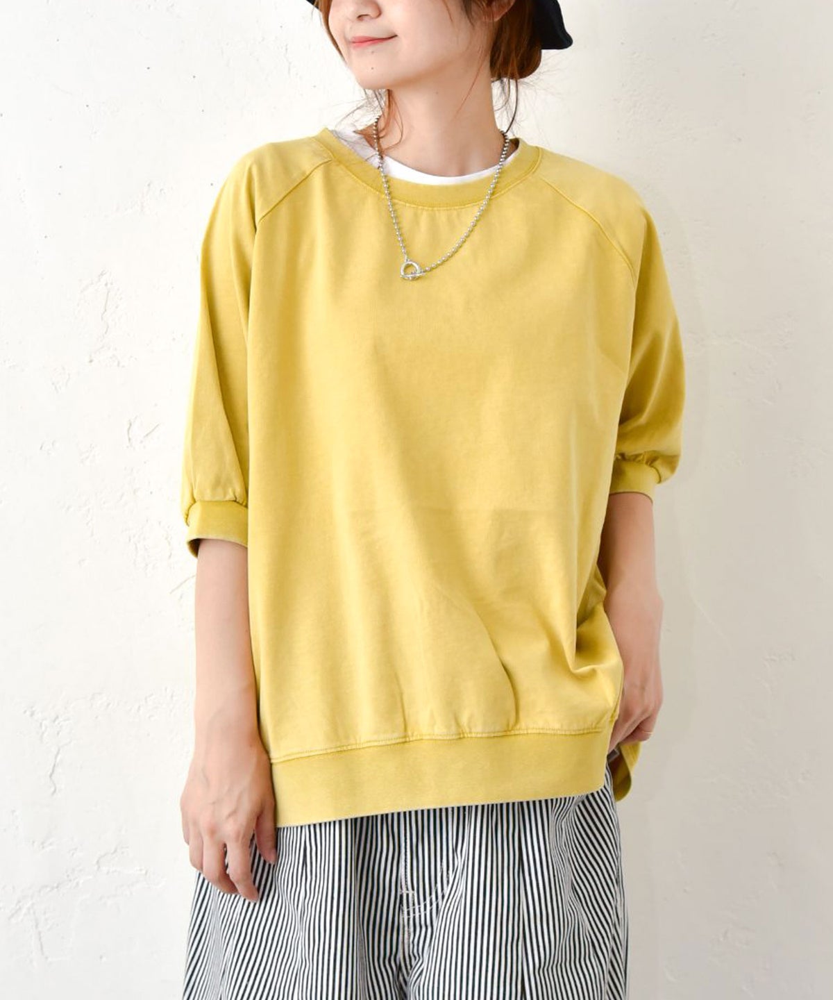  IN THE MARKET｜ピグメントカットソー [[C-2582]][C]