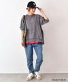  IN THE MARKET｜ピグメントカットソー [[C-2582]][C]