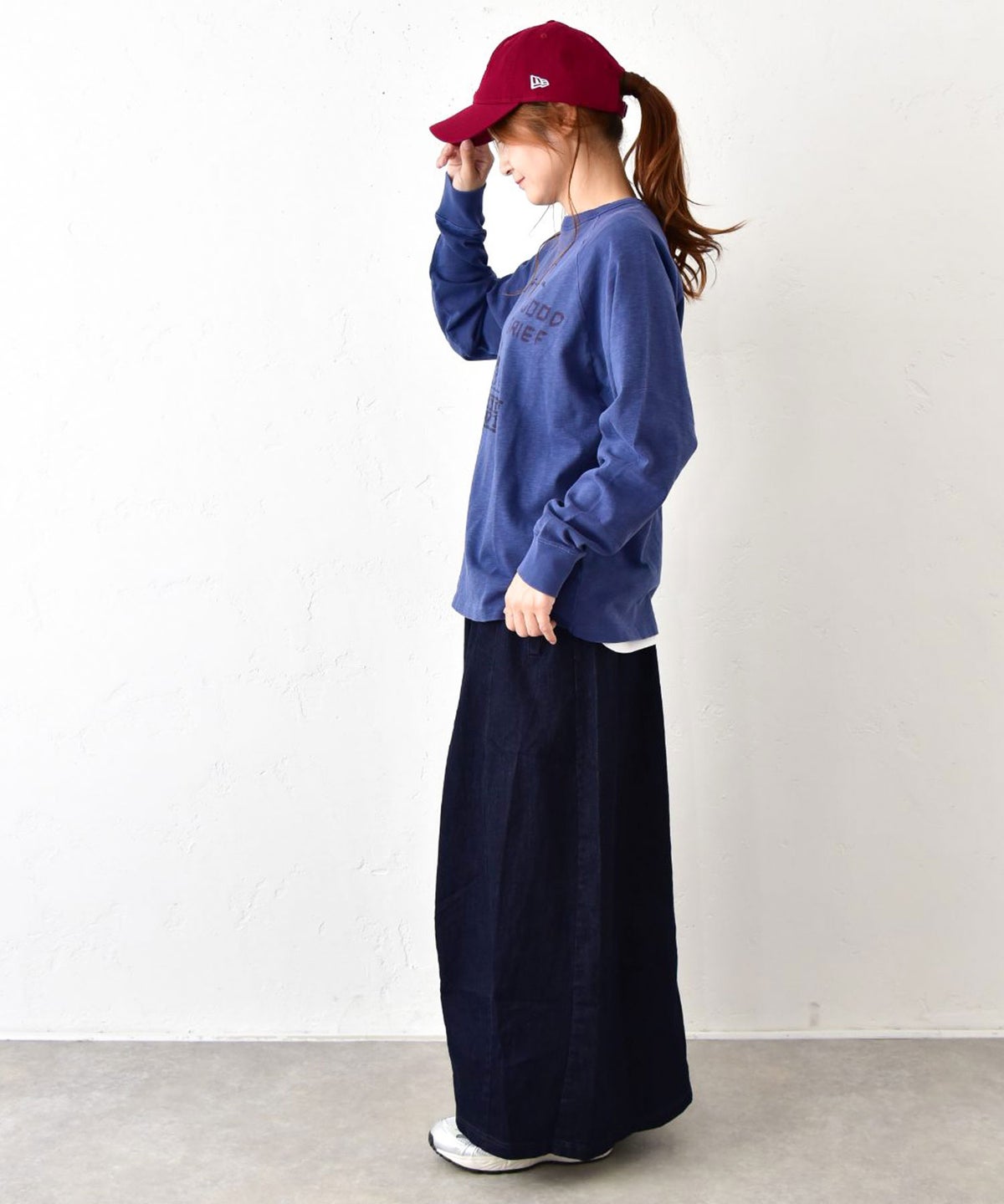 DENIM&DUNGAREE｜テンジクSNOOPY GOOD GRIEF L/S TEE [[22681491]][C]