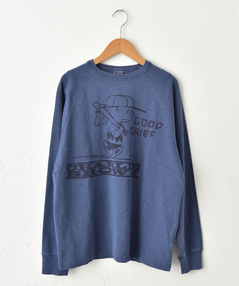  DENIM&DUNGAREE｜テンジクSNOOPY GOOD GRIEF L/S TEE [[22681491]][C]