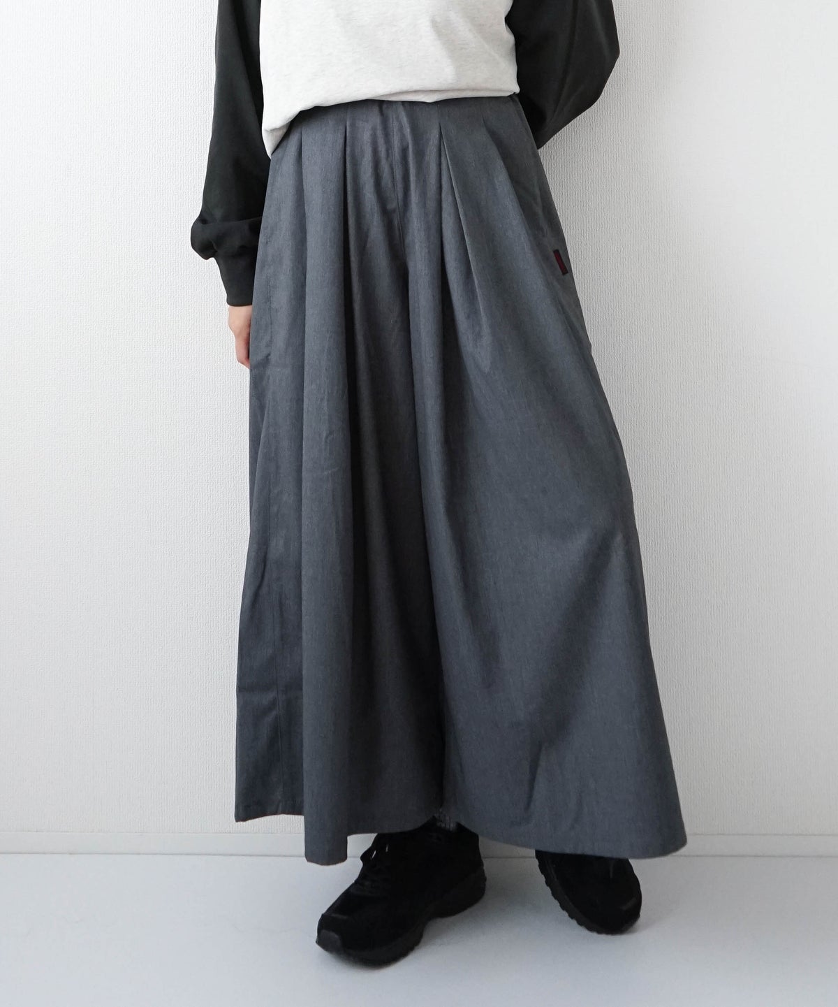  GRAMICCI｜GABARDINE FLARE PANT [[GLP4-FJP08-26AW]][D]