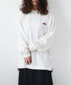 NANGA｜ECO HYBRID BOX LOGO EMBROIDERY L/S TEE [[NW2411-1G803]]