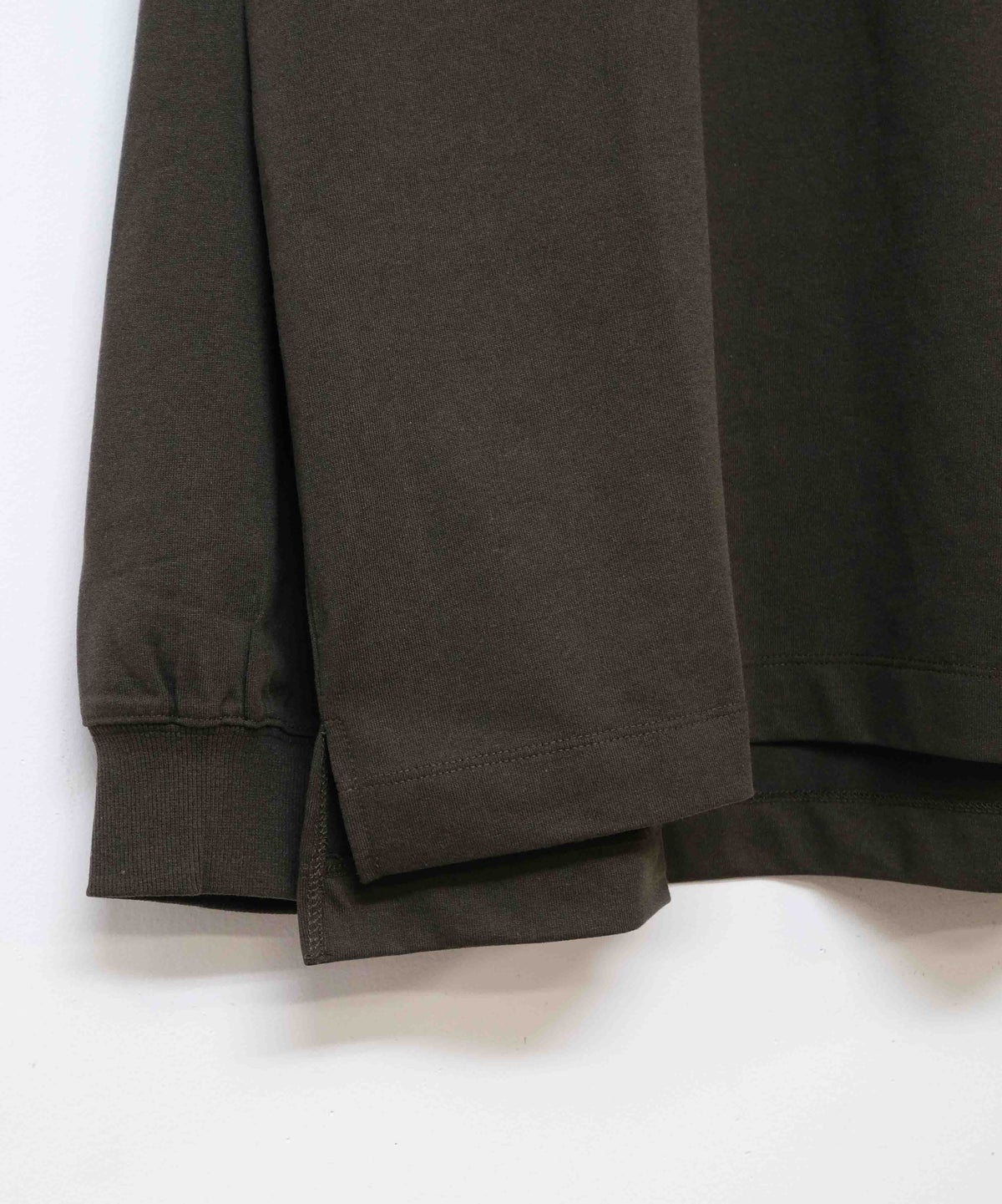 NANGA｜ECO HYBRID BOX LOGO EMBROIDERY L/S TEE [[NW2411-1G803]]