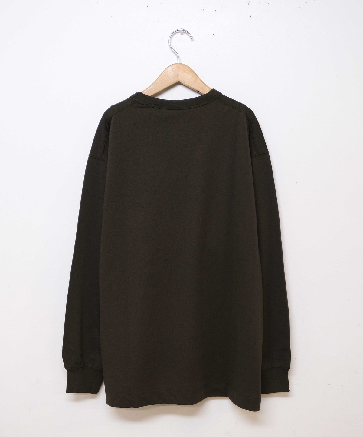 NANGA｜ECO HYBRID BOX LOGO EMBROIDERY L/S TEE [[NW2411-1G803]]