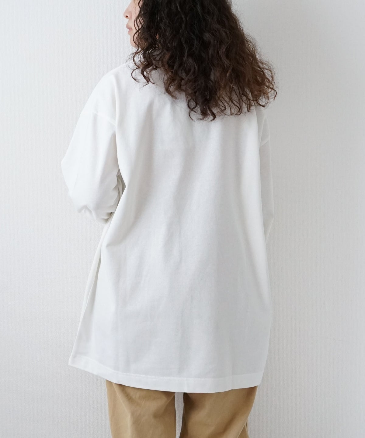 NANGA｜ECO HYBRID BOX LOGO L/S TEE [[NW2431-1E150]][D]