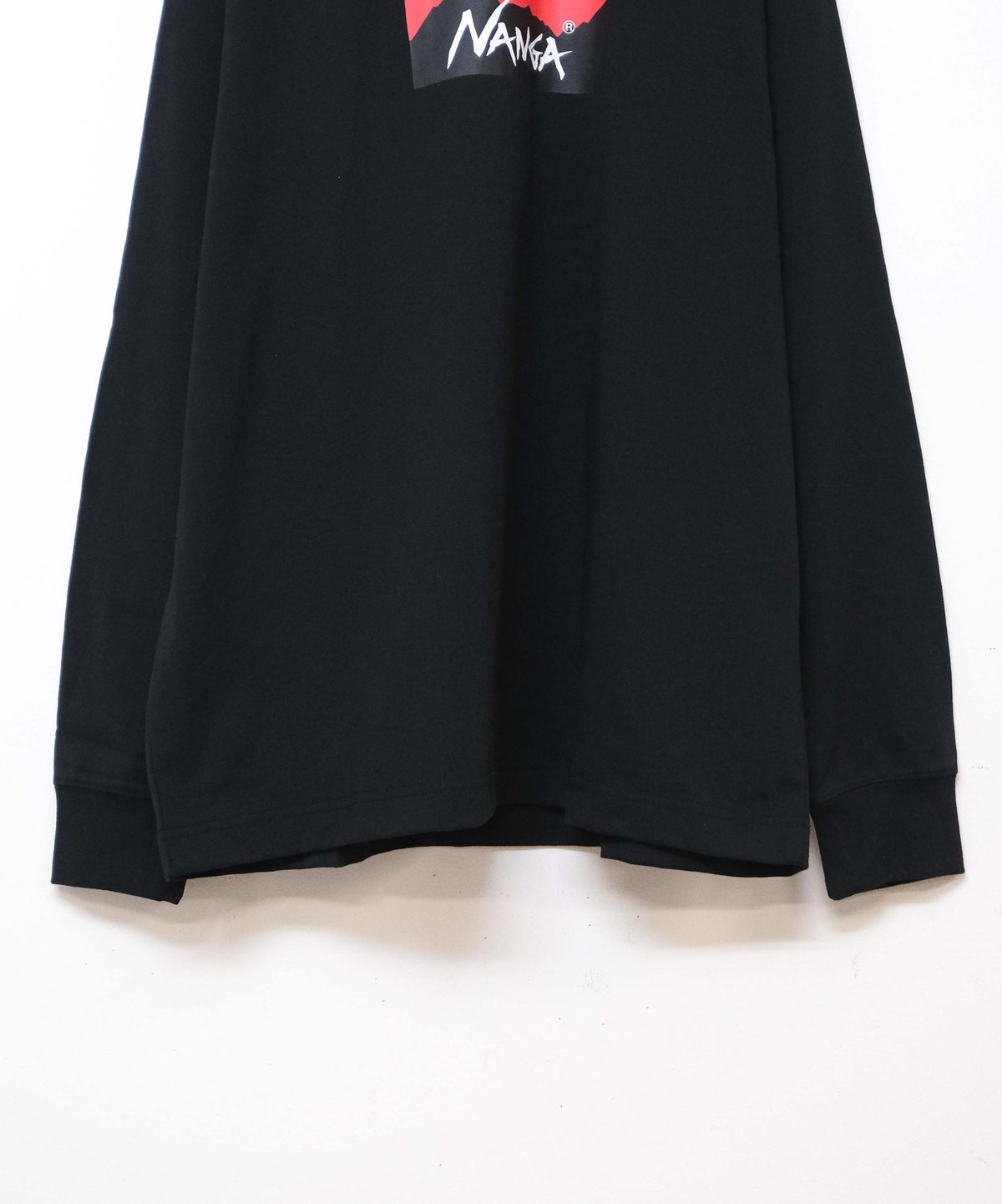 NANGA｜ECO HYBRID BOX LOGO L/S TEE [[NW2431-1E150]][D]