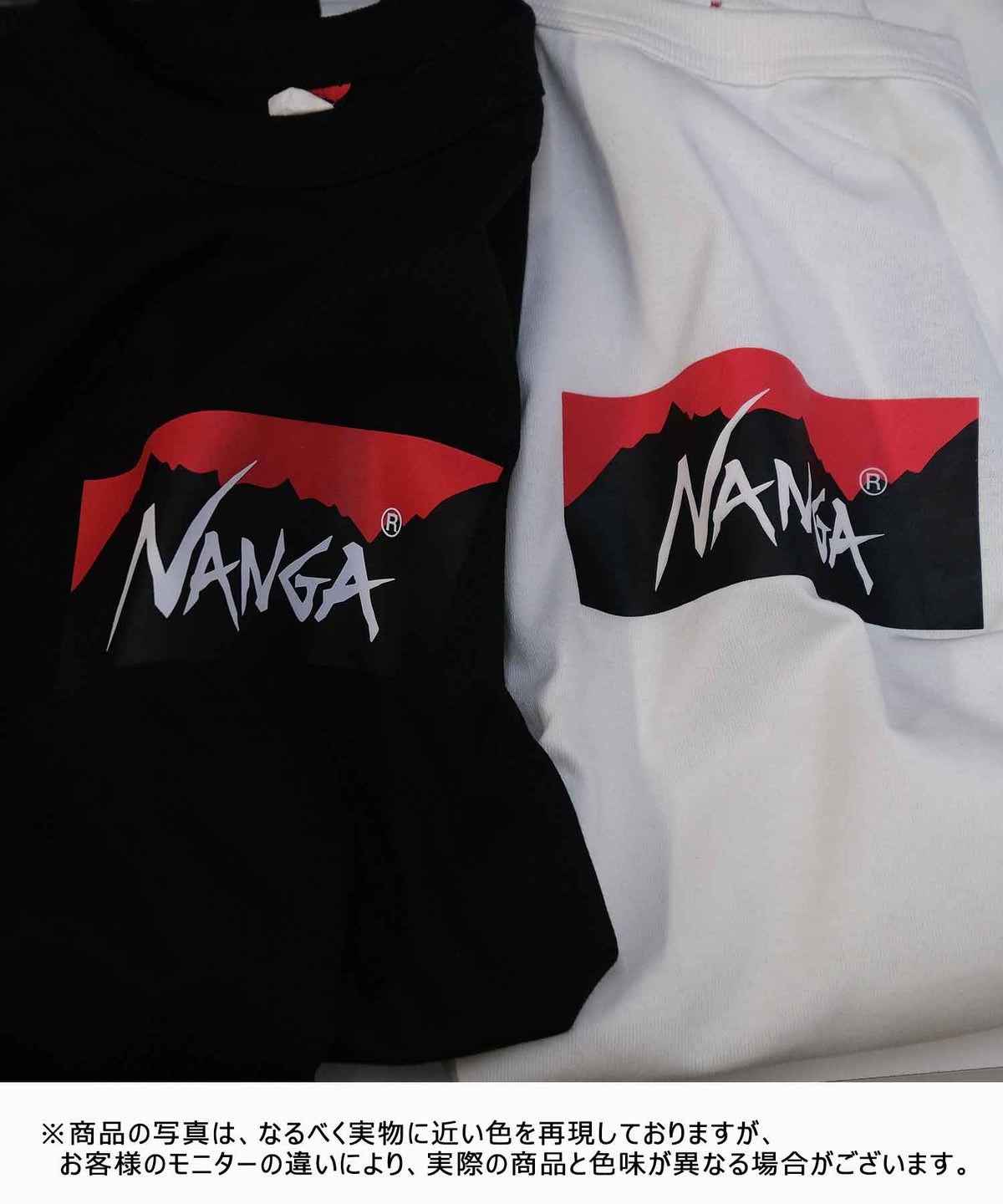 NANGA｜ECO HYBRID BOX LOGO L/S TEE [[NW2431-1E150]][D]