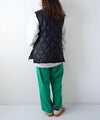 TAION｜MILITARY VNECK W-ZIP DOWN VEST（SOFT SHELL） [[TAION-001ALSZML-1-26AW]][D]