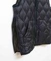 TAION｜MILITARY VNECK W-ZIP DOWN VEST（SOFT SHELL） [[TAION-001ALSZML-1-26AW]][D]