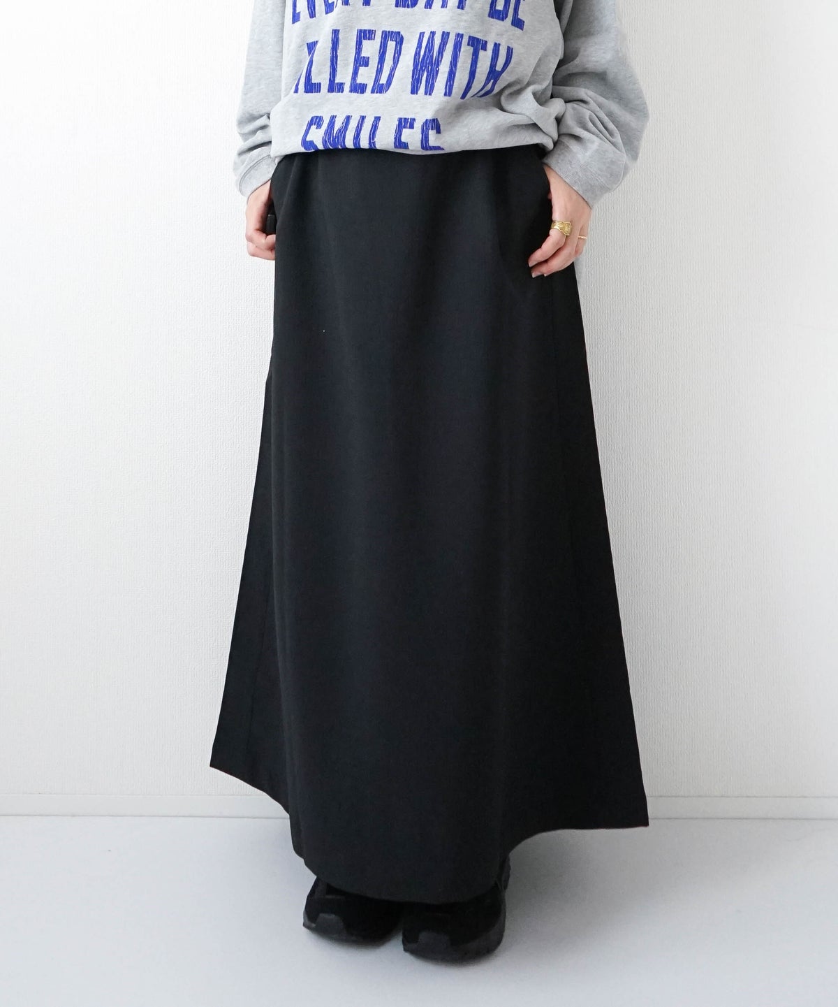 THOUSAND MILE｜LONG SKIRT [[TM262SZ00222]][D]