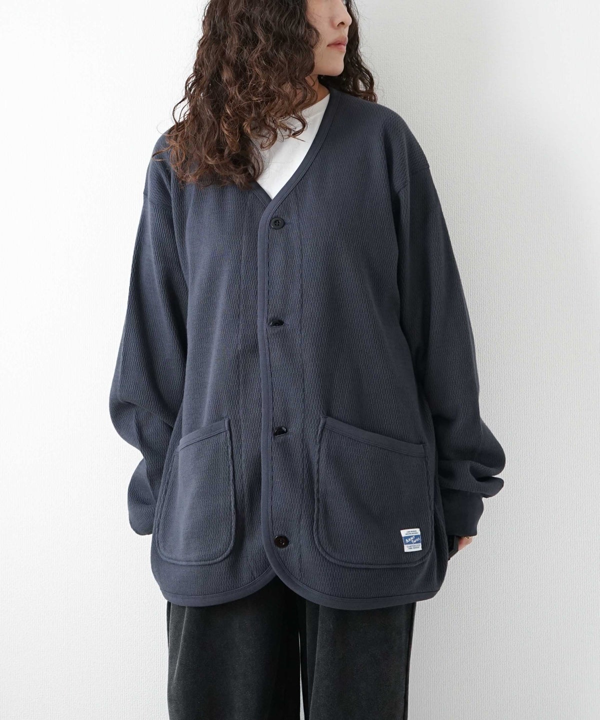  ARMY TWILL｜Honeycomb Cardigan [[AM-2653008]][D]