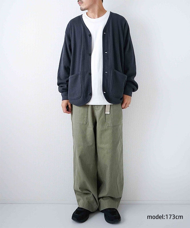  ARMY TWILL｜Honeycomb Cardigan [[AM-2653008]][D]