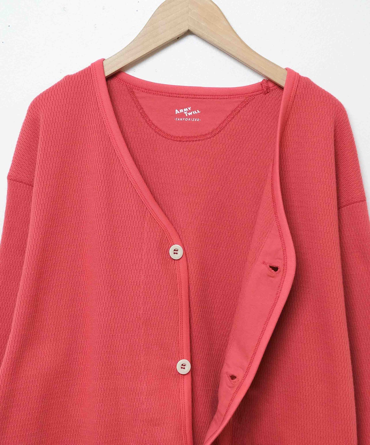  ARMY TWILL｜Honeycomb Cardigan [[AM-2653008]][D]