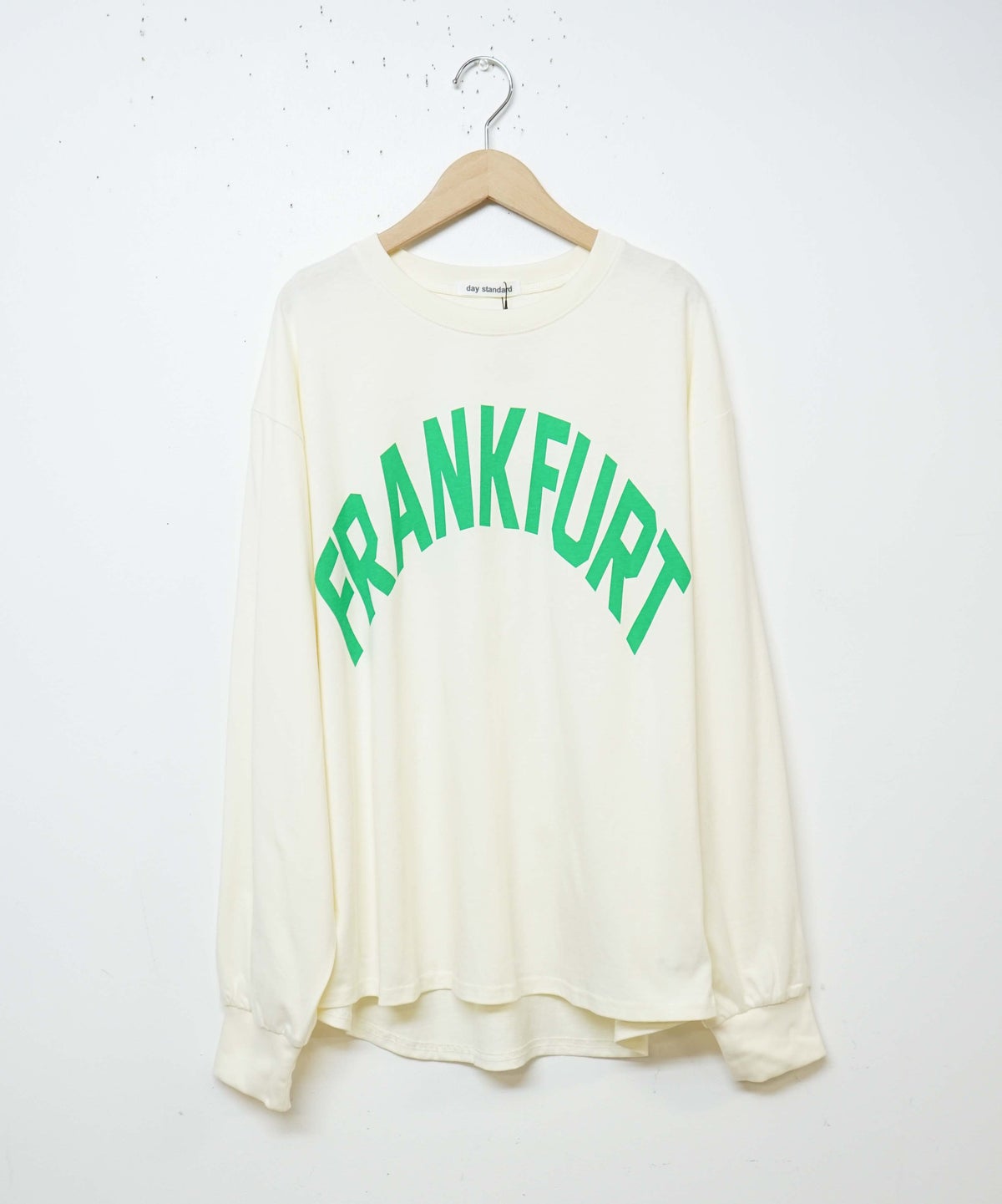 day standard｜天竺　シティロゴラウンドTシャツ [[M8026221]][D