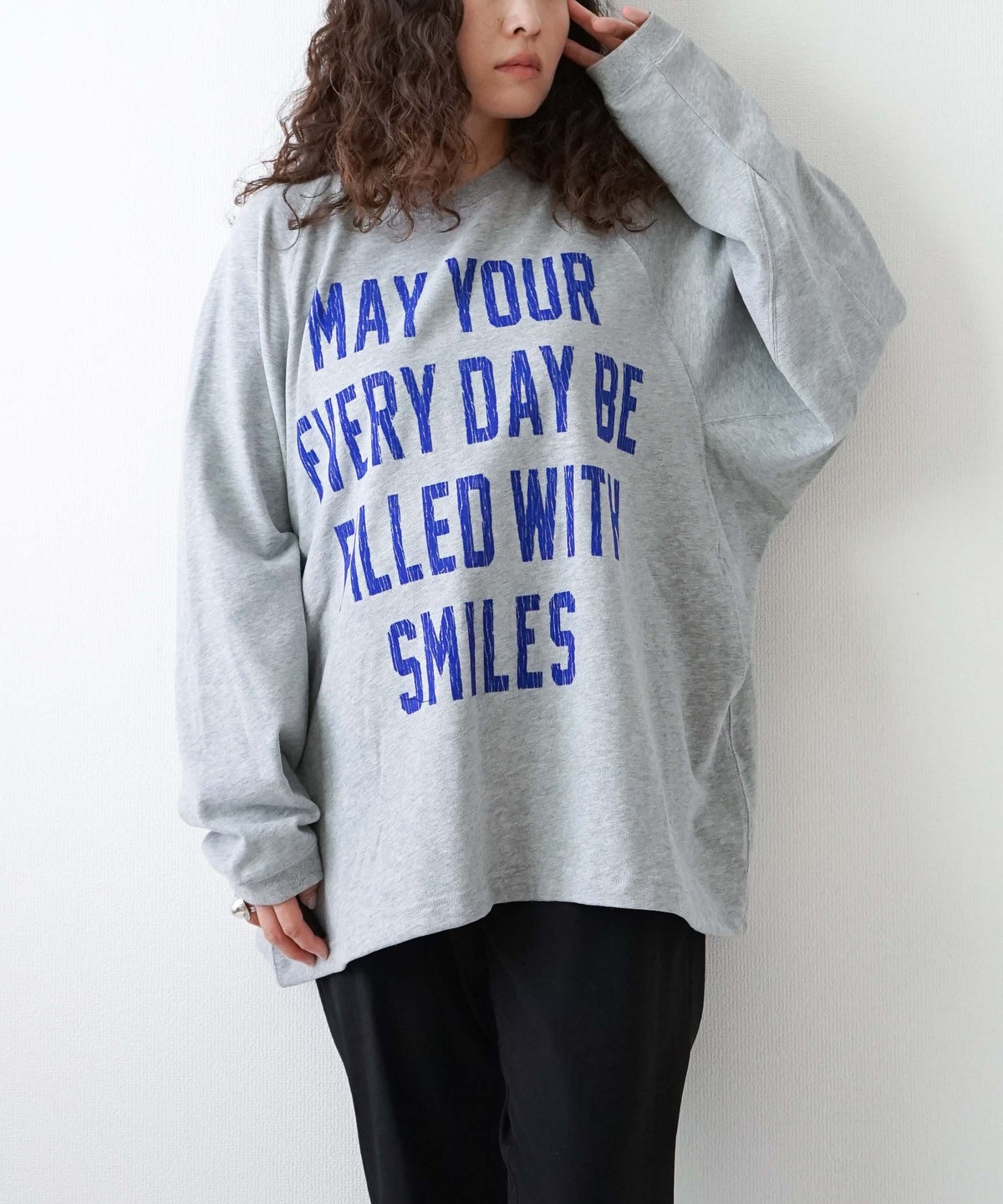 day standard｜肉厚天竺スウェット風Tシャツ [[W0116222]][D]