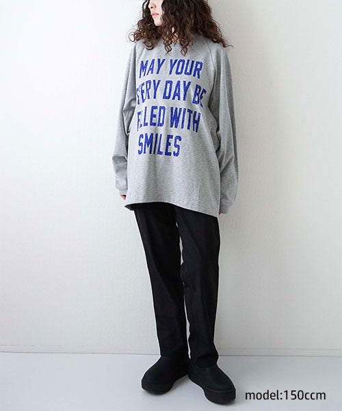 day standard｜肉厚天竺スウェット風Tシャツ [[W0116222]][D]
