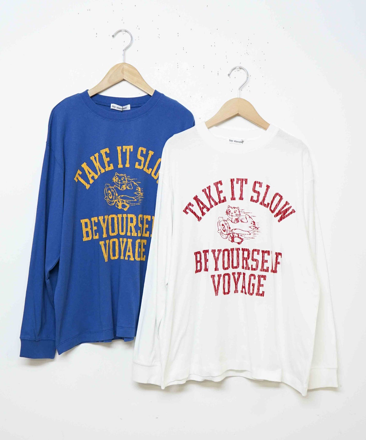 day standard｜天竺TAKE IT SLOWロンTee [[W1106222]][D]
