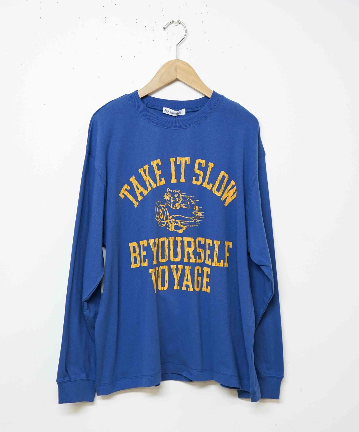 day standard｜天竺TAKE IT SLOWロンTee [[W1106222]][D]