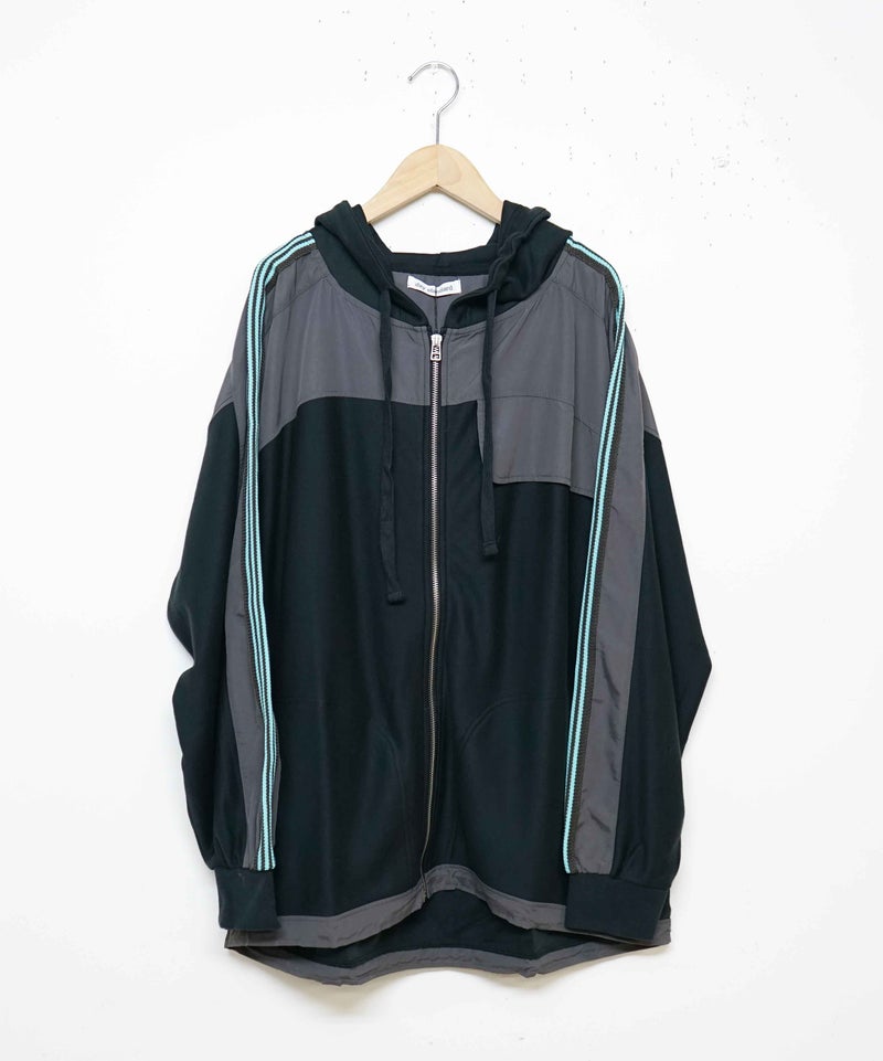 day standard｜ラインテープ付きフードZIPカーデ [[K262116-28]][D]