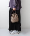 MEI｜DRAWSTRING MOC BAG [[MEI-000-263101]][D]
