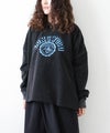 KAKELA & TRANQUIL｜カレッジプリントワイドクルー [[12606-543-10]][D]