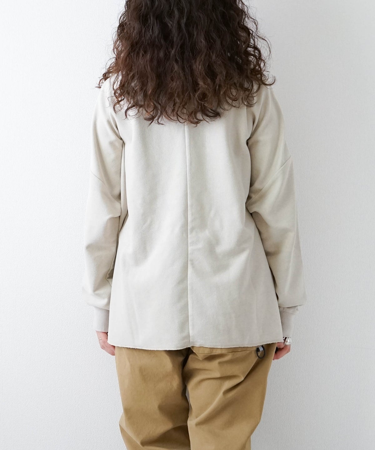 KAKELA & TRANQUIL｜カレッジプリントワイドクルー [[12606-543-10]][D]