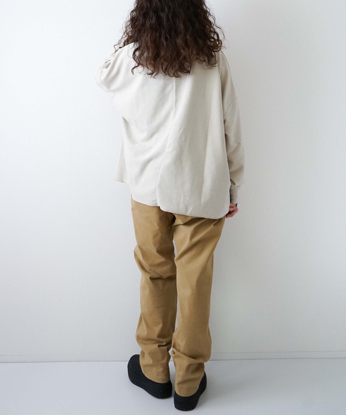 KAKELA & TRANQUIL｜カレッジプリントワイドクルー [[12606-543-10]][D]