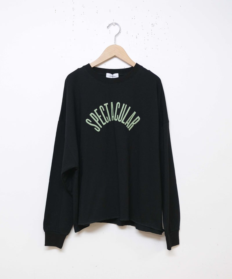 KAKELA & TRANQUIL｜カレッジロゴ刺繍ワイドクルー [[12606-536-10]][D]