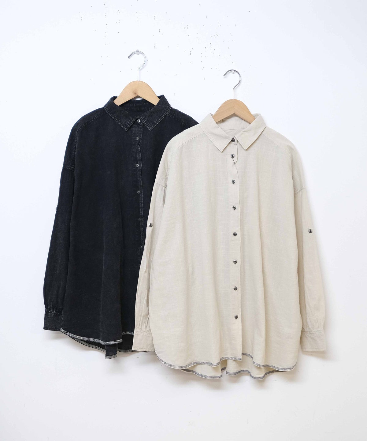 day standard｜袖ターンバック付き前開きシャツ [[J263187-28]][D]