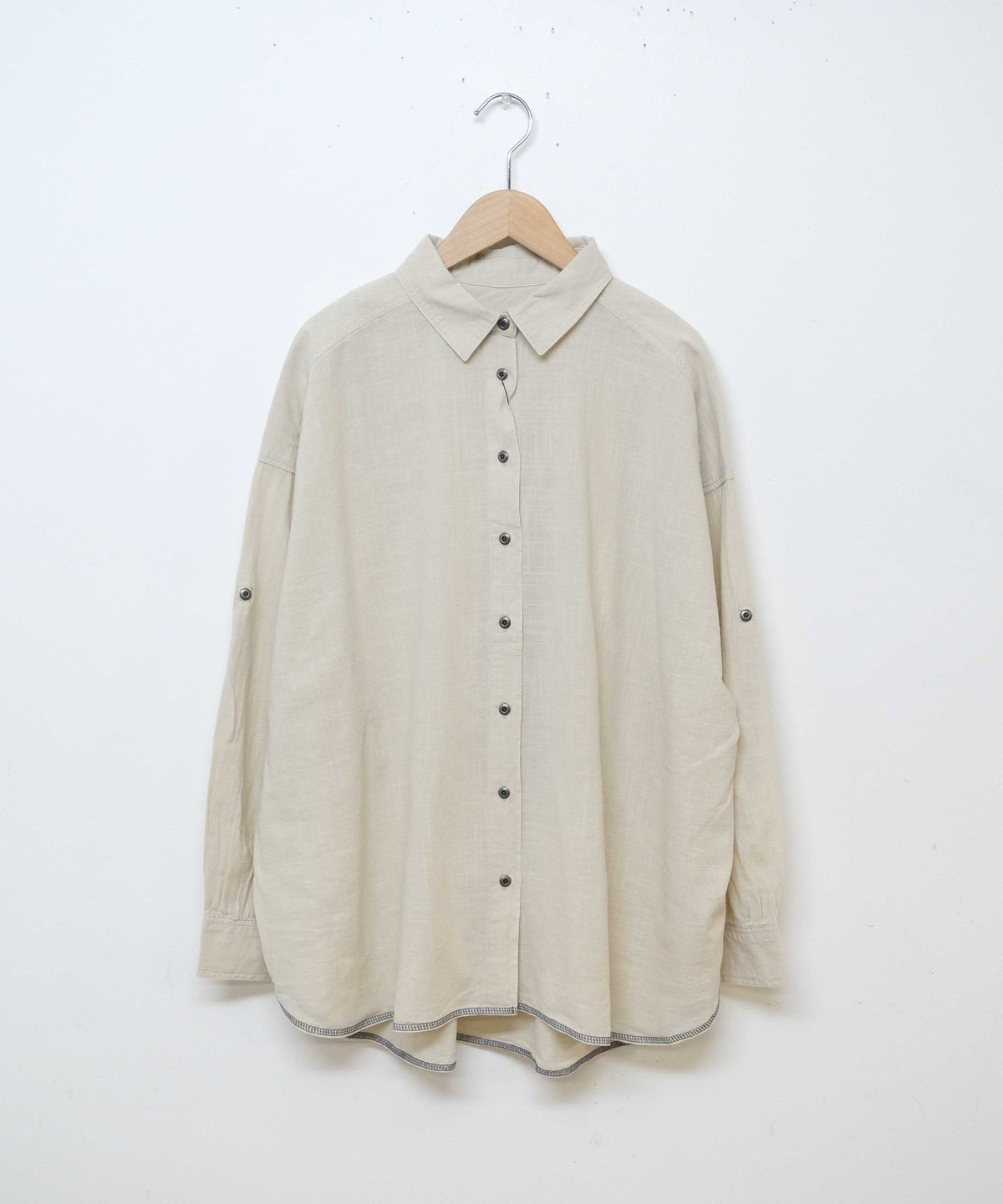 day standard｜袖ターンバック付き前開きシャツ [[J263187-28]][D]