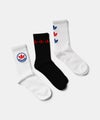 adidas｜TREFOILS CREW SOCK 3 PAIRS [[KO673(KD0976)]][C]