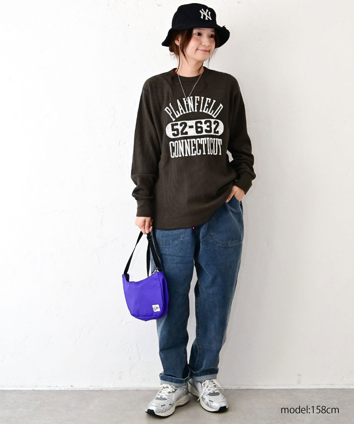 Champion｜LONG SLEEVE T-SHIRT(ワッフルロゴT) [[C3-E418]][C]
