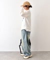 Champion｜LONG SLEEVE T-SHIRT(ワッフルロゴT) [[C3-E418]][C]