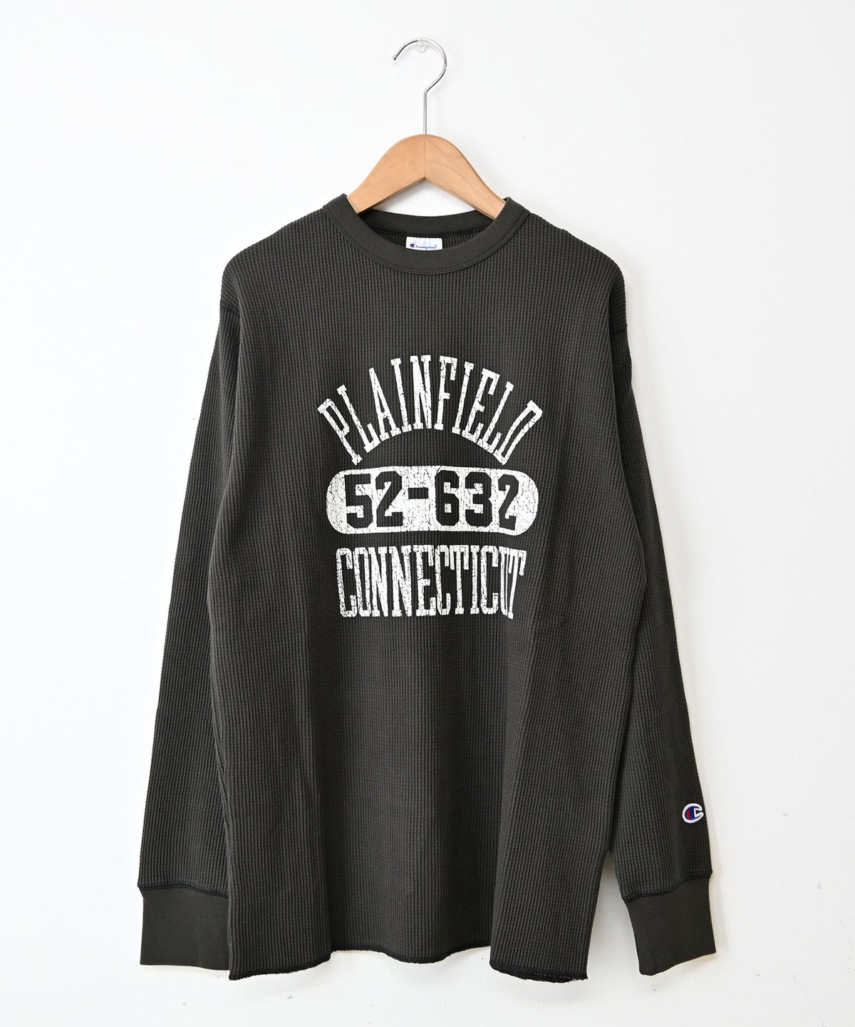 Champion｜LONG SLEEVE T-SHIRT(ワッフルロゴT) [[C3-E418]][C]