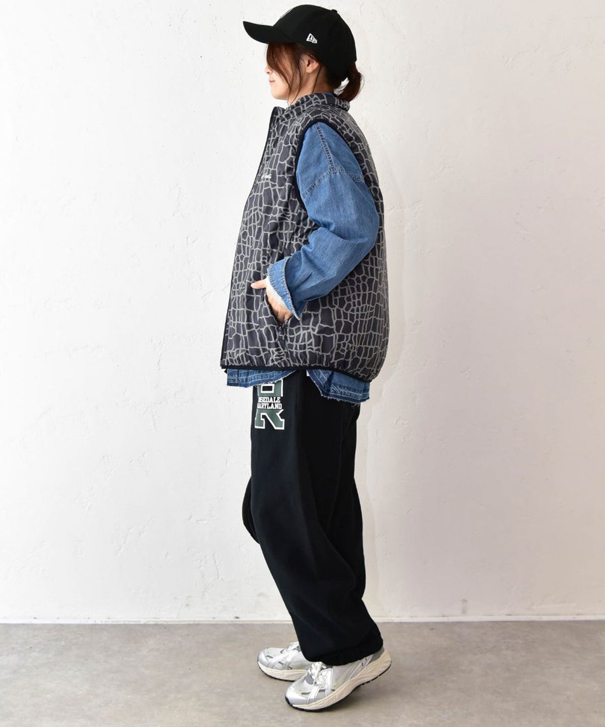 WILD THINGS｜REVERSIBELE BELAY VEST(リバーシブルキルティングベスト) [[WT26136SK]][C]