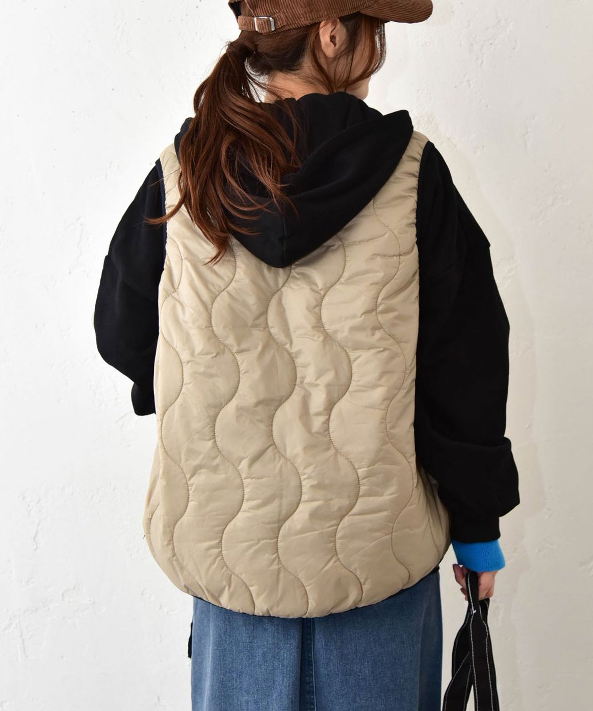 WILD THINGS｜REVERSIBELE BELAY VEST(リバーシブルキルティングベスト) [[WT26136SK]][C]