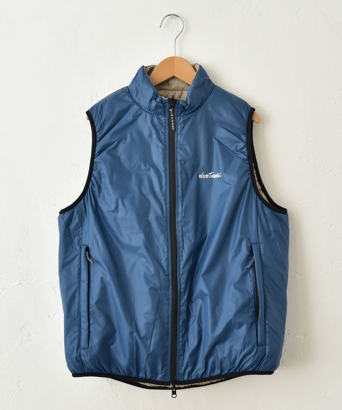 WILD THINGS｜REVERSIBELE BELAY VEST(リバーシブルキルティングベスト) [[WT26136SK]][C]