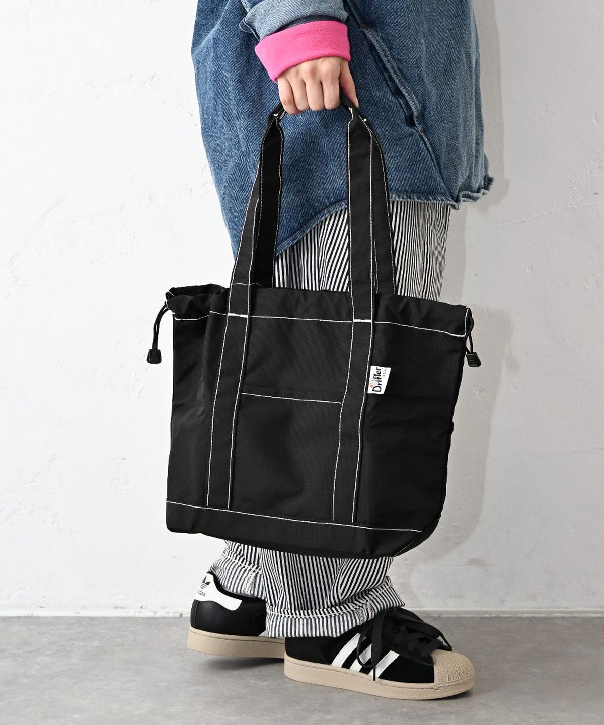  Drifter｜BUKEYE DRAWSTRING TOTE M [[CFV4635]][C]