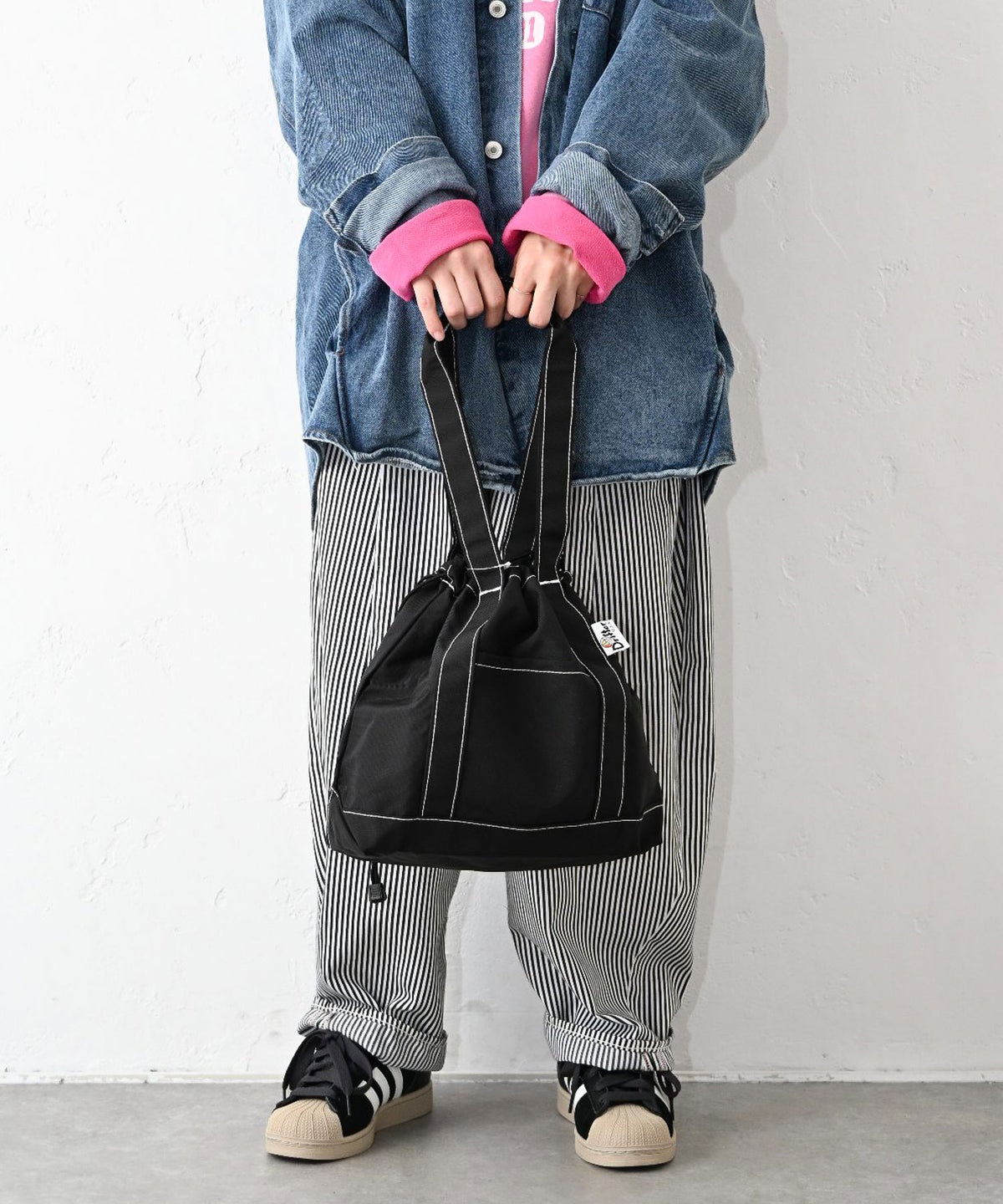  Drifter｜BUKEYE DRAWSTRING TOTE M [[CFV4635]][C]
