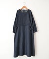 08Mab｜リネンデニムピンタックワンピース [[CF-526HF1994m]][C]