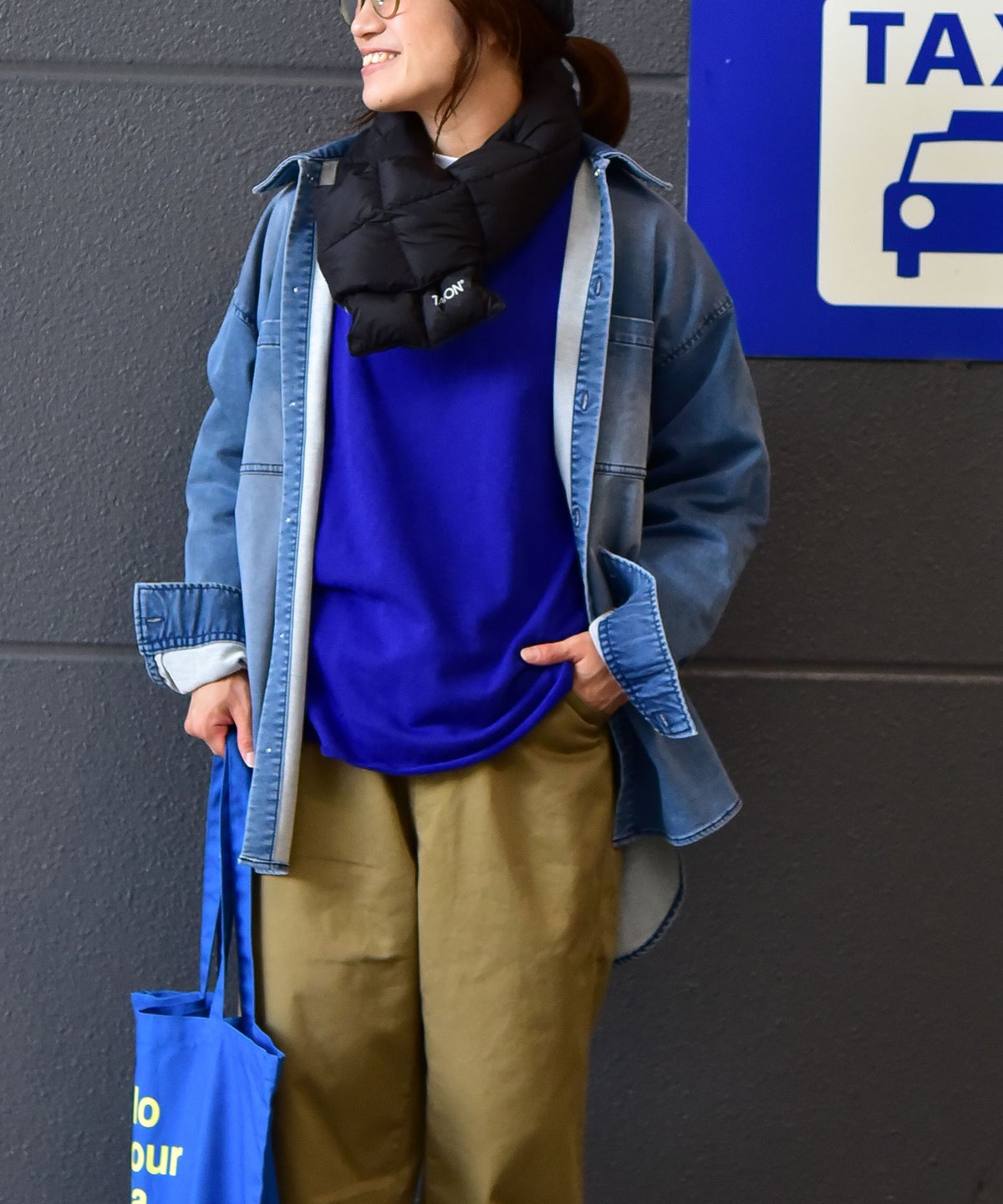 UNIVERSAL　OVERALL｜ニットデニム　WORK SHIRTS [[U2632110]][C]