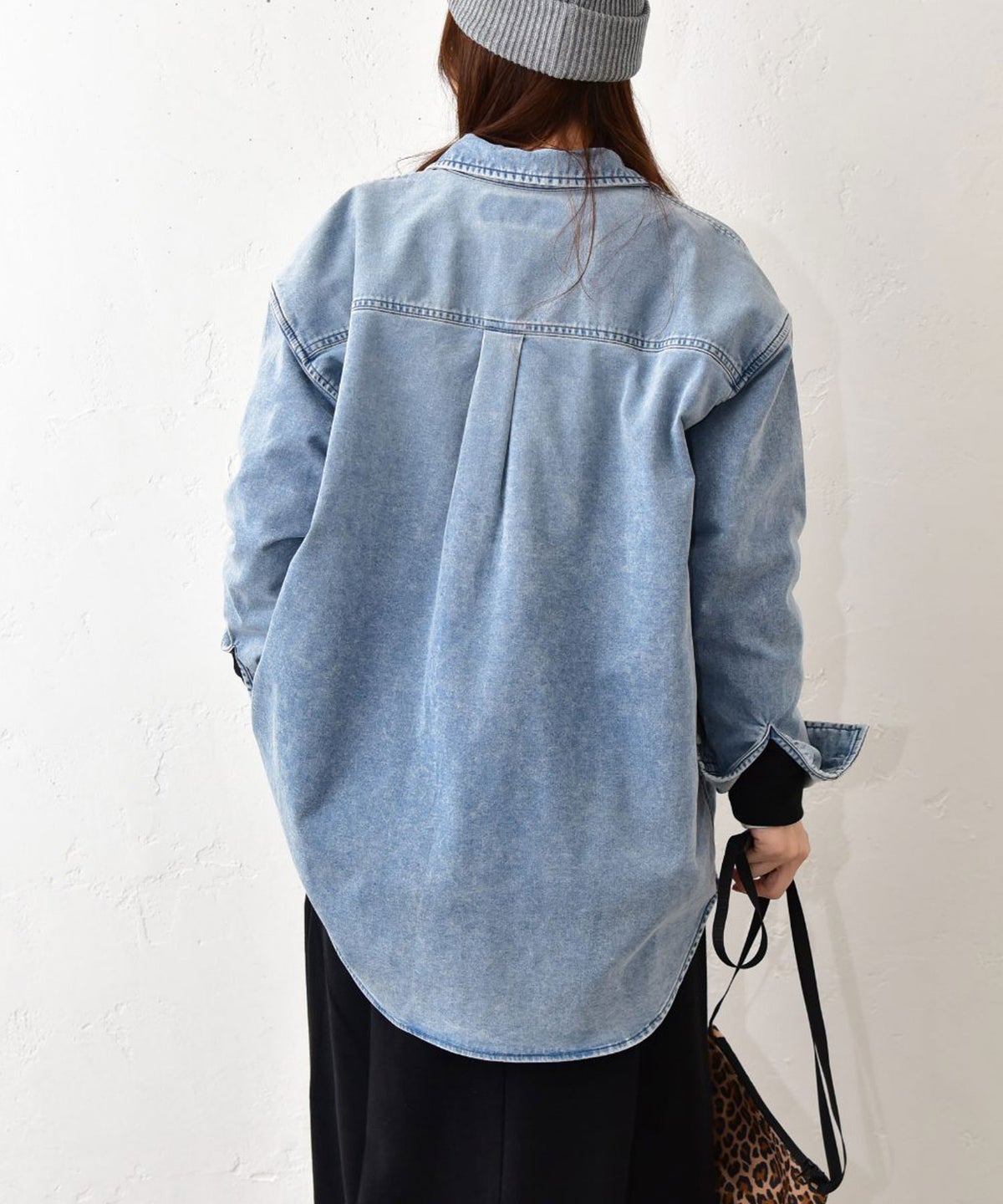  UNIVERSAL　OVERALL｜ニットデニム　WORK SHIRTS [[U2632110]][C]