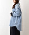  UNIVERSAL　OVERALL｜ニットデニム　WORK SHIRTS [[U2632110]][C]