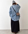  UNIVERSAL　OVERALL｜ニットデニム　WORK SHIRTS [[U2632110]][C]