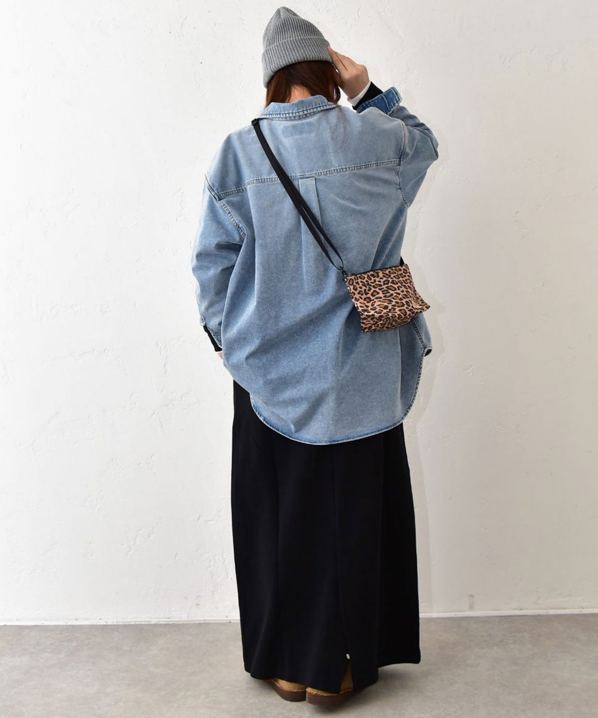  UNIVERSAL　OVERALL｜ニットデニム　WORK SHIRTS [[U2632110]][C]
