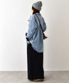  UNIVERSAL　OVERALL｜ニットデニム　WORK SHIRTS [[U2632110]][C]